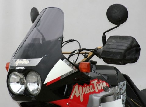 SZYBA MOTOCYKLOWA MRA HONDA XRV 750 AFRICA TWIN, RD04, 1990-1992, forma O, przyciemniana