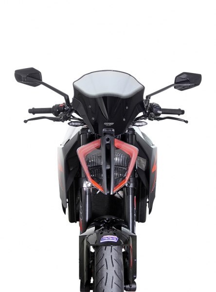 SZYBA MOTOCYKLOWA MRA KTM 1290 SUPER DUKE R, KTM SUPERDUKE, 2017-, forma NRM, przyciemniana