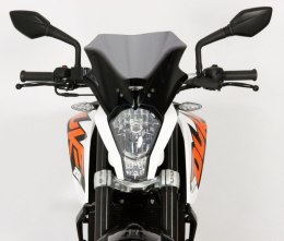 SZYBA MOTOCYKLOWA MRA KTM DUKE 390, , -2016, forma R, bezbarwna