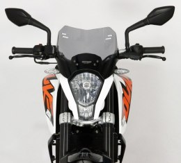 SZYBA MOTOCYKLOWA MRA KTM DUKE 390, , -2016, forma S, bezbarwna