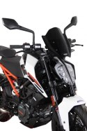 SZYBA MOTOCYKLOWA MRA KTM DUKE 390, , 2017-, forma NSPM, czarna