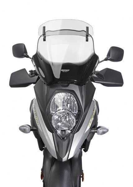 SZYBA MOTOCYKLOWA MRA SUZUKI DL 650 V-STROM, WC70/WC71, 2017-, forma VT, czarna