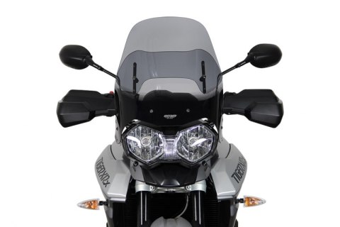 SZYBA MOTOCYKLOWA MRA TRIUMPH TIGER 800 /XRX /XRT, A08, 2016-2017, forma V, przyciemniana