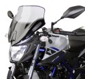 SZYBA MOTOCYKLOWA MRA YAMAHA MT-03, RH 07, 2015-, forma NSN, bezbarwna