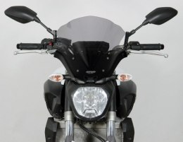 SZYBA MOTOCYKLOWA MRA YAMAHA MT-07, RM04, 2014-2017, forma NRM, czarna