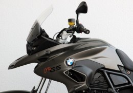 SZYBA TURYSTYCZNA MRA BMW F 700 GS, E8GS / 4G80 / 4G80R, -, forma T, czarna