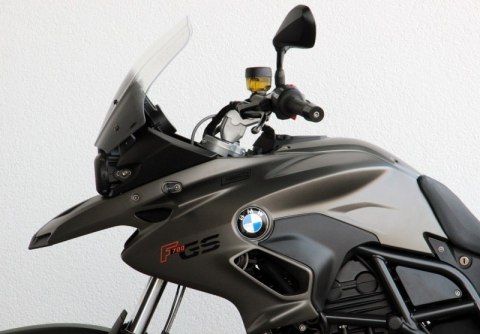 SZYBA TURYSTYCZNA MRA BMW F 700 GS, E8GS / 4G80 / 4G80R, -, forma T, przyciemniana