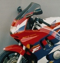 SZYBA TURYSTYCZNA MRA HONDA CBR 600 F, PC31, 1995-1998, forma T, czarna