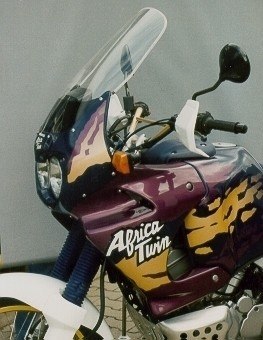 SZYBA TURYSTYCZNA MRA HONDA XRV 750 AFRICA TWIN, RD07, 1993-1995, forma T, bezbarwna