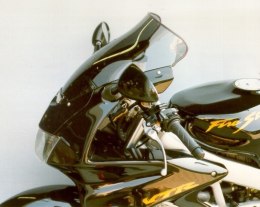 SZYBA TURYSTYCZNA MRA HONDA VTR 1000 F, SC36, 1997-, forma T, czarna