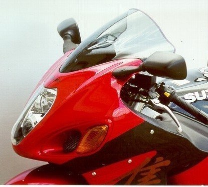 SZYBA MOTOCYKLOWA MRA SUZUKI GSX-R 1300 HAYABUSA, WVA1, 1999-2007, forma R, przyciemniana