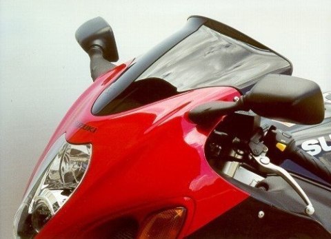 SZYBA MOTOCYKLOWA MRA SUZUKI GSX-R 1300 HAYABUSA, WVA1, 1999-2007, forma S, przyciemniana