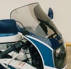 SZYBA MOTOCYKLOWA MRA SUZUKI GSX-R 750, GR7AB/GR7AA, 1991-1991, forma S, bezbarwna