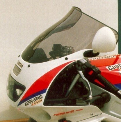 SZYBA MOTOCYKLOWA MRA YAMAHA FZR 600, 3HE 3RG 3RH, 1991-1993, forma S, czarna