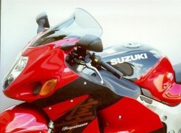 SZYBA TURYSTYCZNA MRA SUZUKI GSX-R 1300 HAYABUSA, WVA1, 1999-2007, forma T, bezbarwna