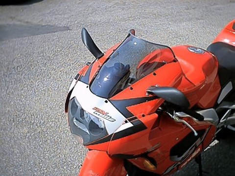 SZYBA MOTOCYKLOWA MRA APRILIA RSV MILLE R, RP, 2001-2003, forma S, przyciemniana