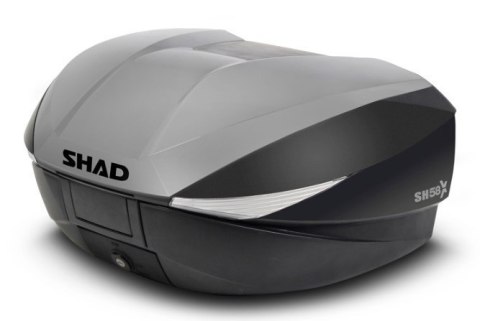 KUFER CENTRALNY TYŁ DWA KASKI SHAD 58L KTM DUKE 125 /200/390 ( 11-15 )