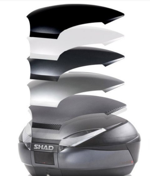 KUFER CENTRALNY TYŁ DWA KASKI YAMAHA X-MAX 125 2017-2020