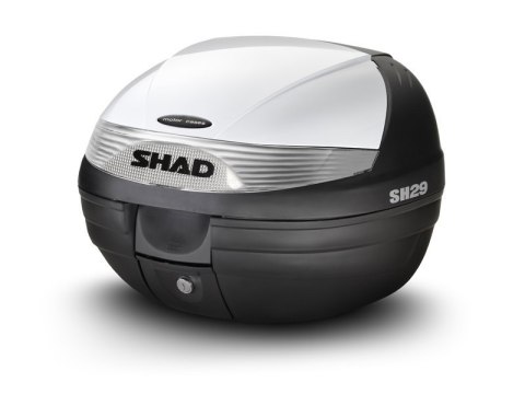 Kufer centralny ze stelażem i płytą montażową Shad 29l APRILIA SPORT CITY 125 2010-2016PRILIA SPORT CITY ONE 125 Kufer centralny ze stelażem i płytą montażową Shad 29l APRILIA SPORT CITY 125 2010-2016PRILIA SPORT CITY ONE 125