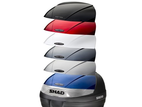 Kufer centralny ze stelażem i płytą montażową Shad 29l Suzuki GSR 750 2011-2017 Kufer centralny ze stelażem i płytą montażową Shad 29l Suzuki GSR 750 2011-2017