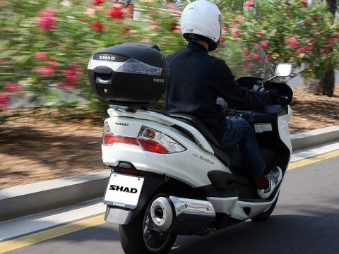 Kufer centralny ze stelażem i płytą montażową Shad 33l Kawasaki Z 1000 SX 2018-2020