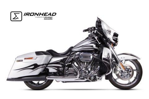 Tłumik wydech Ixil Harley Davidson TOURING ROAD KING 2006-2016 typ HC2-1B (SLIP ON, LEFT MUFFLER)