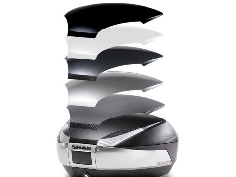 Kufer centralny ze stelażem, płytą i oparciem na dwa kaski 48l Kymco X-TOWN 125 / 300 2016-2021 / GRAND DINK 125 / 300 2016-2023 Kufer centralny ze stelażem, płytą i oparciem na dwa kaski 48l Kymco X-TOWN 125 / 300 2016-2021 / GRAND DINK 125 / 300 2016-2023