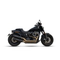 Tłumik wydech Ixil Harley Davidson FAT BOB 18-19 typ HC2-2C (SLIP ON, LOWER MUFFLER)