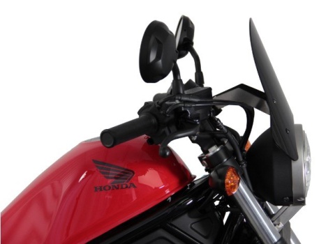 SZYBA MOTOCYKLOWA MRA HONDA CMX 500 REBEL, , 2017-, forma NSP, czarna