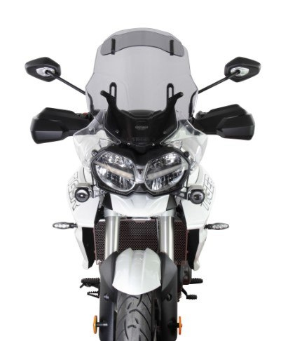 SZYBA MOTOCYKLOWA MRA TRIUMPH TIGER 800 /XC /XR, A08, 2018-, forma VTM, przyciemniana