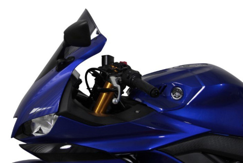 SZYBA MOTOCYKLOWA MRA YAMAHA YZF-R3, , 2019-, forma R, czarna