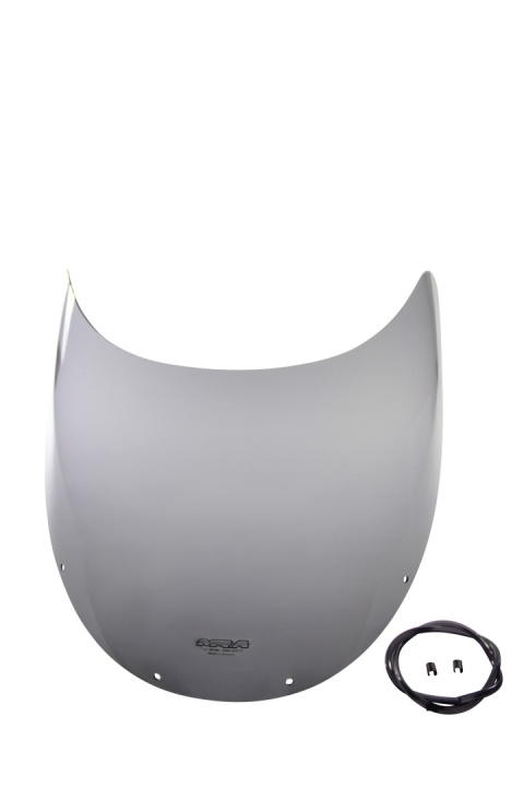 SZYBA MOTOCYKLOWA MRA SUZUKI GSX-R 1100, GV73C, 1989-1990, forma O, przyciemniana