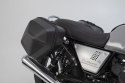 ZESTAW KUFRÓW BOCZNYCH URBAN ABS I STELAŻY SW-MOTECH MOTO GUZZI V7 III (17-) BLACK 2X165L